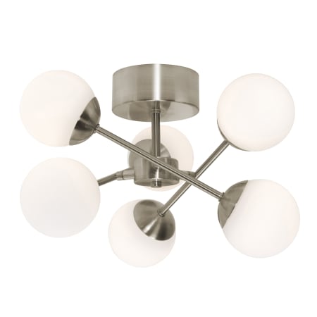 A large image of the AFX PRLC16L30D1 Satin Nickel / Frosted