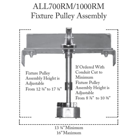 A large image of the Aladdin Light Lift ALL1000RM-CM Aladdin Light Lift ALL1000RM-CM