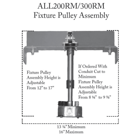 A large image of the Aladdin Light Lift ALL300RM-CM Aladdin Light Lift ALL300RM-CM