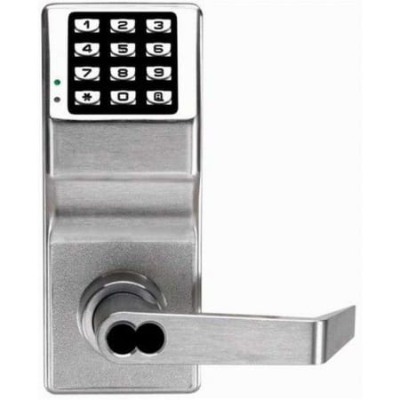 A large image of the Alarm Lock DL2700WPIC Satin Chrome