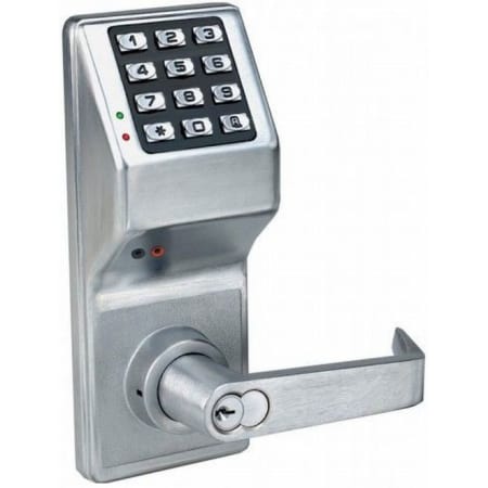 A large image of the Alarm Lock DL4100IC Satin Chrome