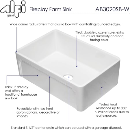 A large image of the ALFI brand AB3020SB Alternate Image
