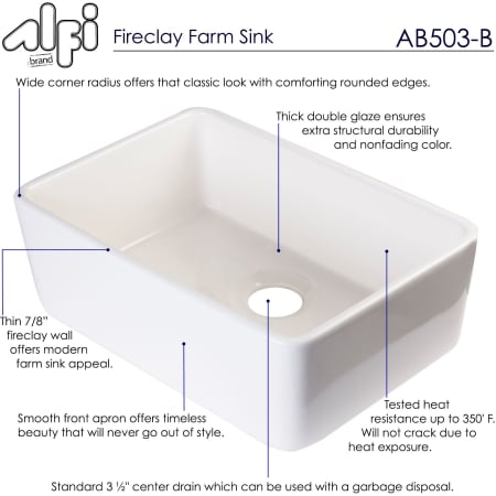 A large image of the ALFI brand AB503 Alternate Image