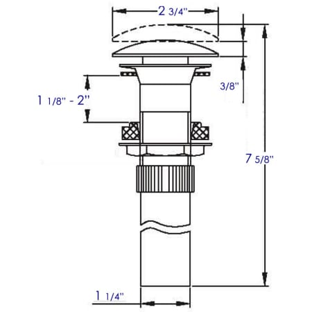 A large image of the ALFI brand AB9055 Alternate Image