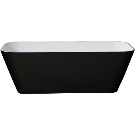 A large image of the ALFI brand AB9952 Black and White Matte