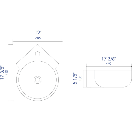 A large image of the ALFI brand ABC121 Alternate Image