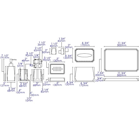 A large image of the ALFI brand ABCO1023 Alternate Image