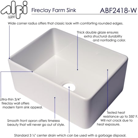 A large image of the ALFI brand ABF2418 Alternate Image