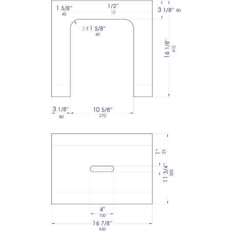 A large image of the ALFI brand ABST99 Alternate Image