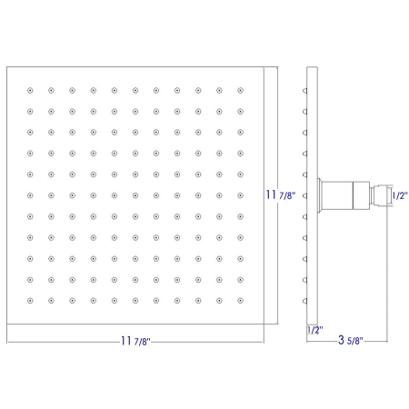 A large image of the ALFI brand LED5008 Alternate View