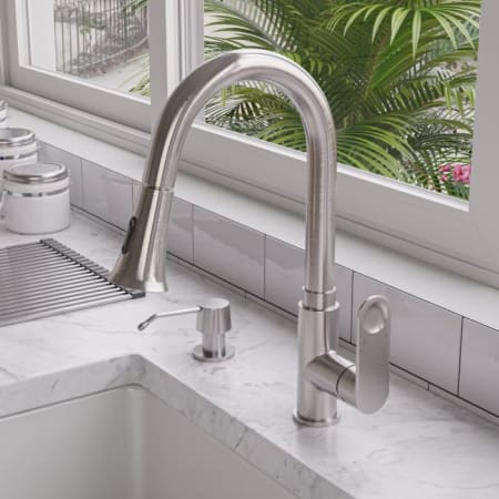 A large image of the ALFI brand ABKF3480 Brushed Nickel