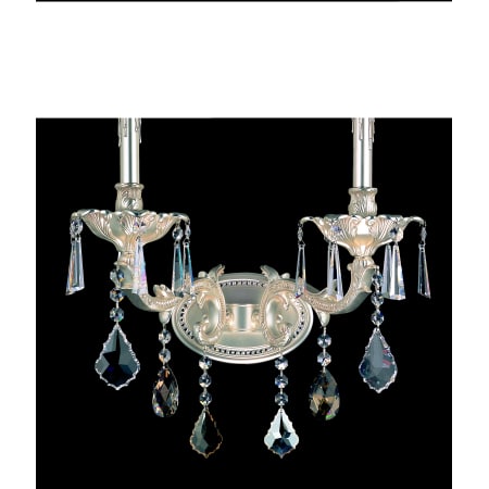 A large image of the Allegri 10472 Antique Silver with Swarovski Crystals