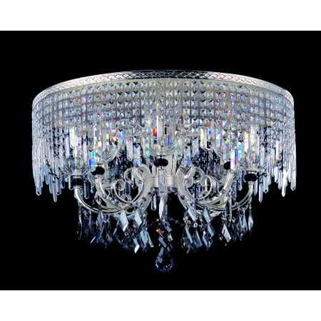 A large image of the Allegri 10816 Two-Tone Silver with Firenze Mix Crystals