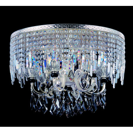 A large image of the Allegri 10817 Two-Tone Silver with Firenze Mix Crystals