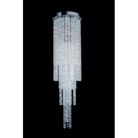 A large image of the Allegri 11137 Chrome with Crystals