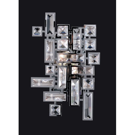 A large image of the Allegri 11191 Chrome / Clear Swarovski Elements