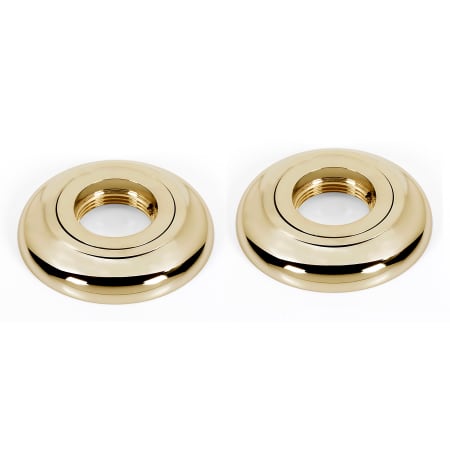 A large image of the Alno A6624 Polished Brass