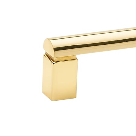 A large image of the Alno A430-4 Polished Brass and Unlacquered Brass