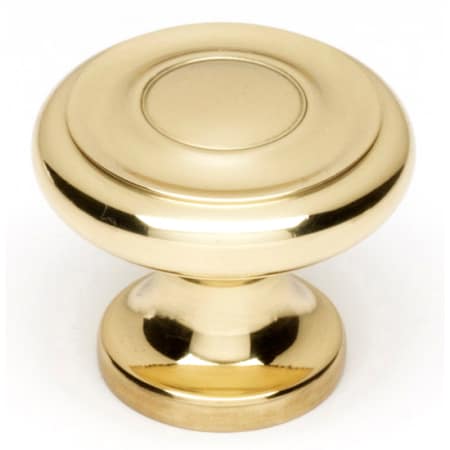 A large image of the Alno A1047 Polished Brass