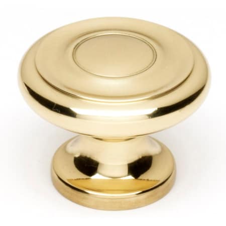 A large image of the Alno A1049 Polished Brass