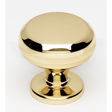 A large image of the Alno A1172 Polished Brass