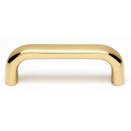 A large image of the Alno A1235 Polished Brass