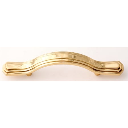 A large image of the Alno A1516-3 Polished Brass