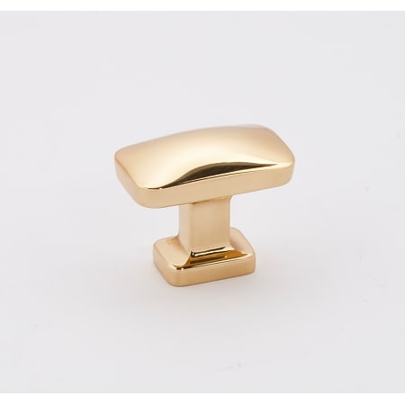 A large image of the Alno A252-14 Polished Brass