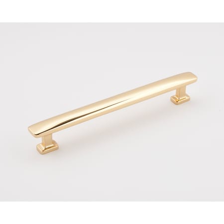 A large image of the Alno A252-6 Polished Brass