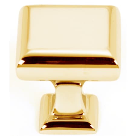 A large image of the Alno A310-1 Polished Brass