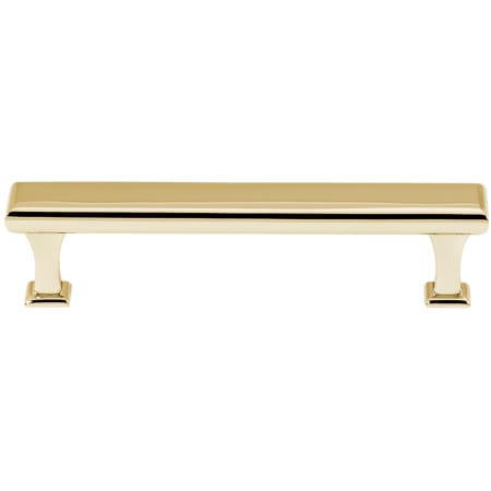 A large image of the Alno A310-4 Polished Brass