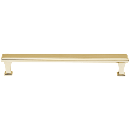 A large image of the Alno A310-8 Polished Brass
