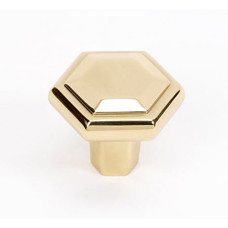 A large image of the Alno A423 Polished Brass