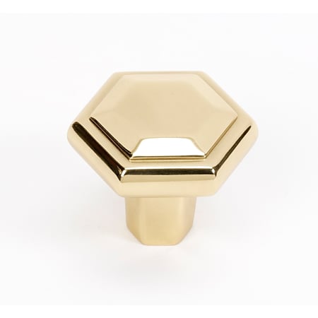 A large image of the Alno A424 Unlacquered Brass