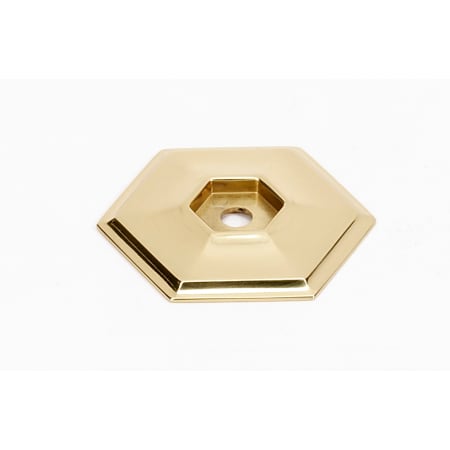 A large image of the Alno A425 Polished Brass
