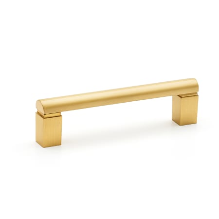 A large image of the Alno A430-3 Satin Brass
