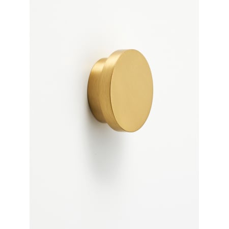 A large image of the Alno A450-38 Satin Brass