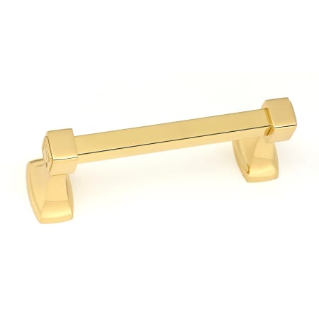 A large image of the Alno A6562 Polished Brass
