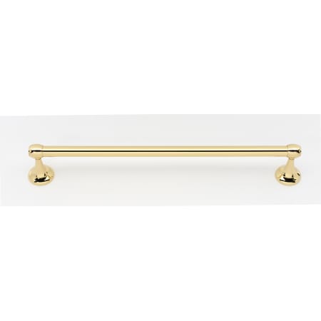 A large image of the Alno A6620-18 Polished Brass