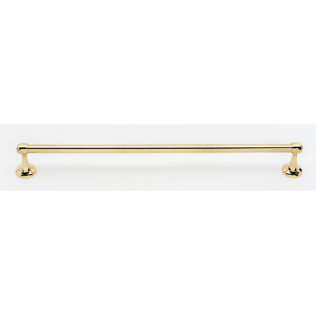 A large image of the Alno A6620-24 Polished Brass