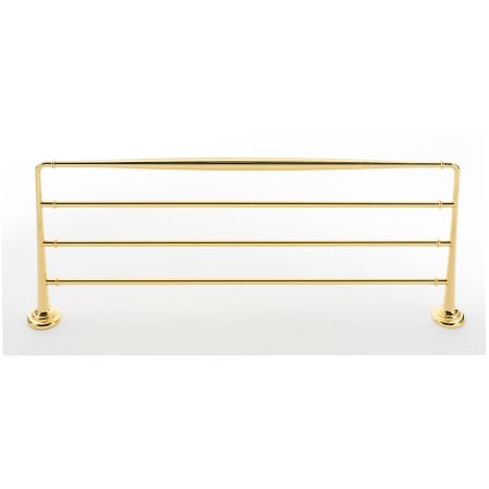 A large image of the Alno A6726-24 Polished Brass