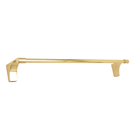 A large image of the Alno A6820-18 Polished Brass