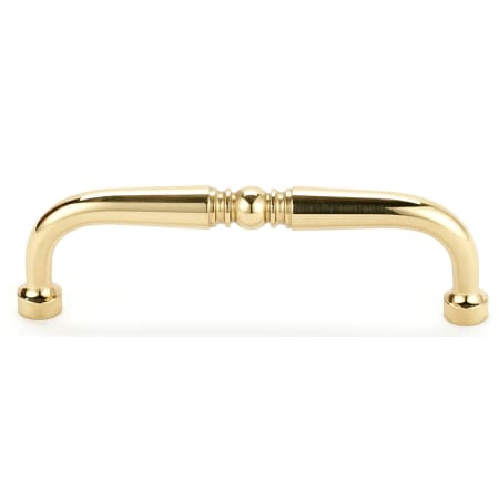 A large image of the Alno A702-4 Unlacquered Brass