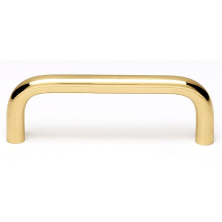 A large image of the Alno A703-3 Unlacquered Brass