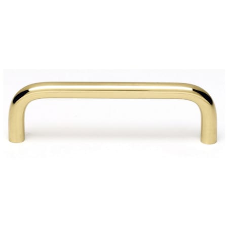 A large image of the Alno A703-35 Polished Brass