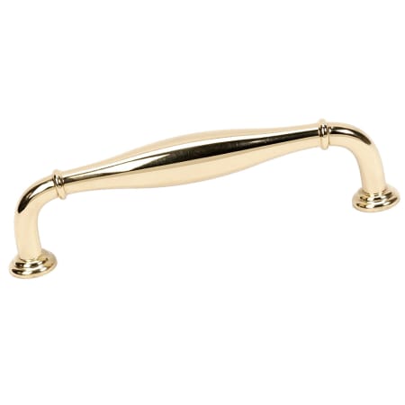 A large image of the Alno A726-4 Polished Brass