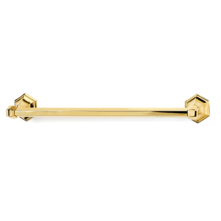A large image of the Alno A7720-18 Polished Brass