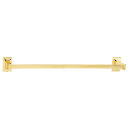 A large image of the Alno A7920-24 Polished Brass