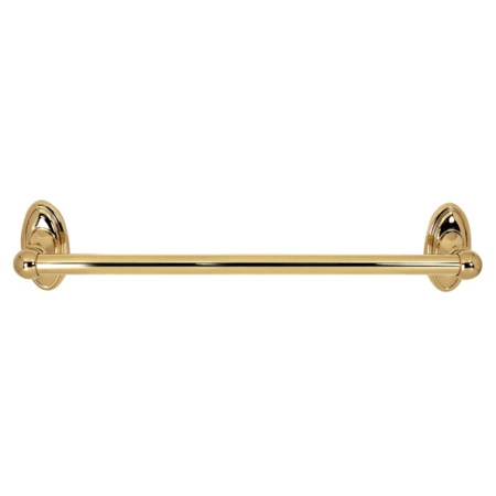 A large image of the Alno A8020-12 Polished Brass