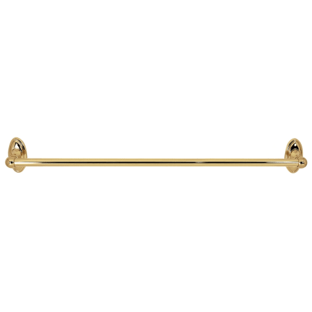 A large image of the Alno A8020-24 Polished Brass